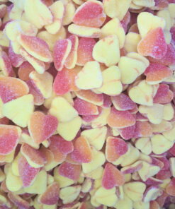fizzy peach hearts