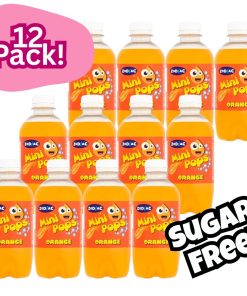 Zodiac Mini Pops Orange Bottles 330ml x 12