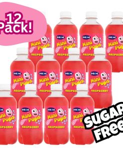 Zodiac Mini Pops Raspberryade Bottles 330ml x 12