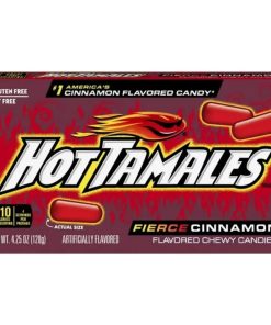 Hot Tamales Fierce Cinnamon Theatre Box 120g