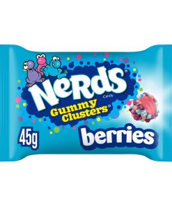 Nerds Gummy Clusters Berries Fruit Flavour Candy Bag 45g